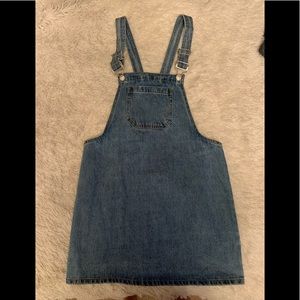 Forever 21 denim overall dress